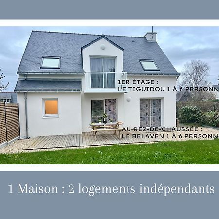 Le Belaven, Neuf, Cosy, Terrasse, Jardin, Kerfany Plage, 1 A 6 Pers Moëlan-sur-Mer المظهر الخارجي الصورة
